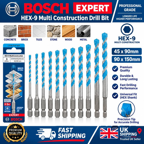 Bosch expert hex - hex-9, multi
