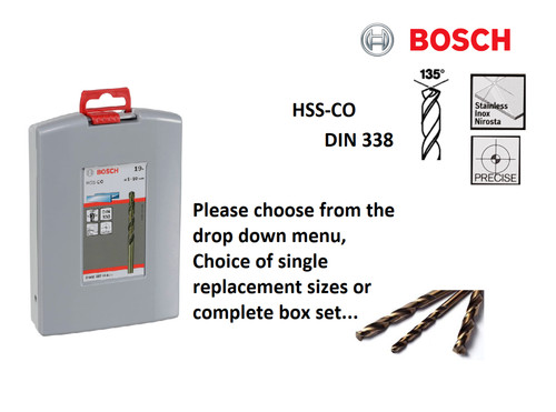 Bosch hss cobalt metal - hss-co,