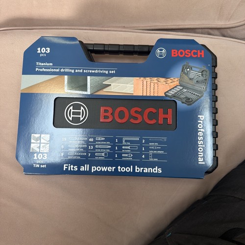 Bosch 103 piece - bosch, titanium