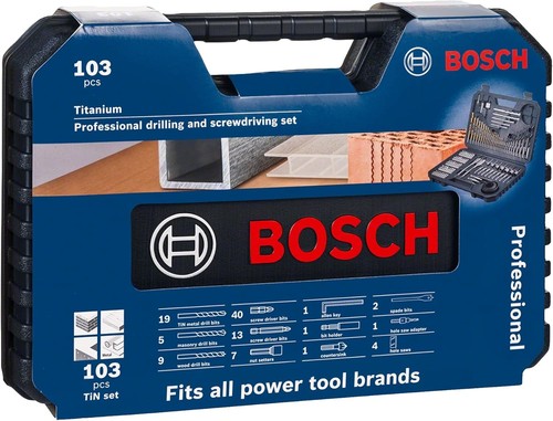 Bosch 103 pcs mixed - bosch,