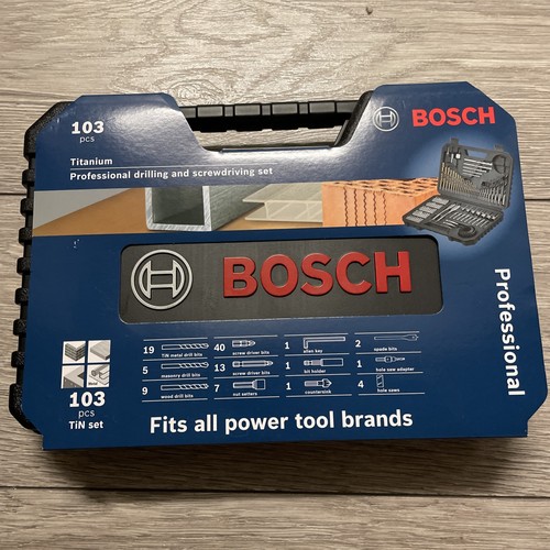 Bosch 103 piece - bosch, titanium