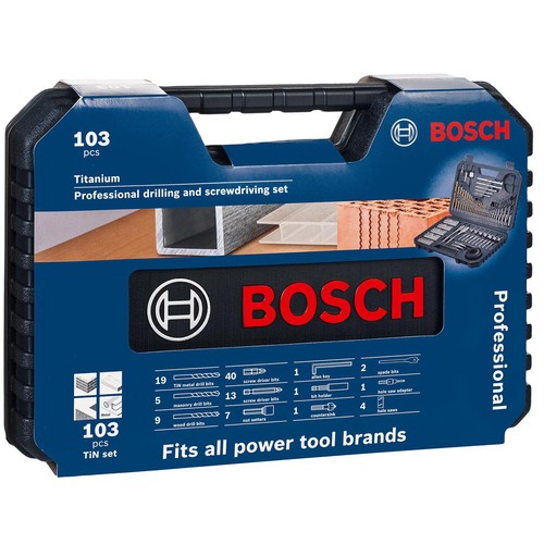 Bosch 103 piece - 103, titanium