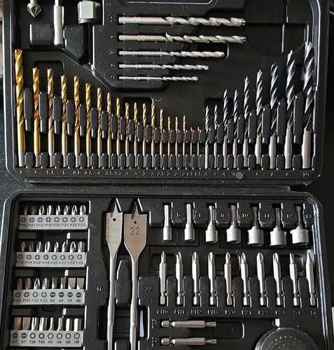 Bosch 61pc drill screwdriver - bosch, &