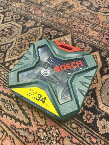 Bosch line 34pc - drill, and