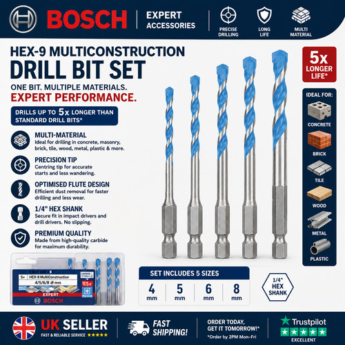 Bosch hex multi material - bosch, hex-9