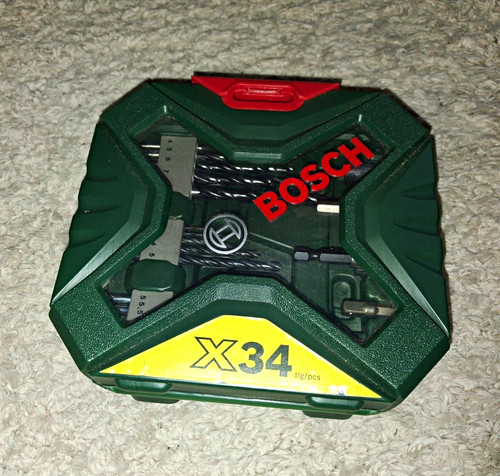 Bosch x34 34pc metal - metal, drill