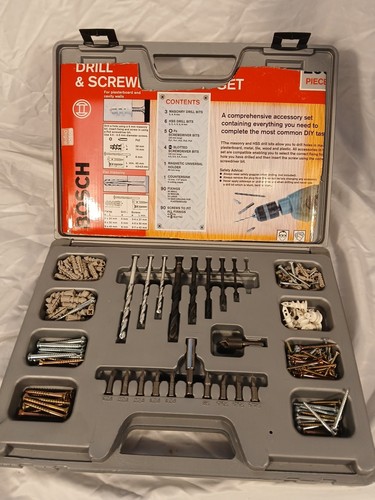 Bosch drill bit and fitting - drill,