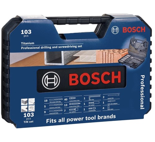 Bosch 103 piece - 103, titanium